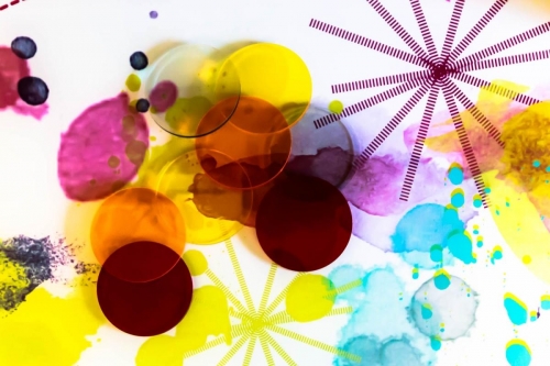 Géométrie colorée