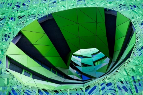 Le cube vert de Jakob et Macfarlane - Lyon